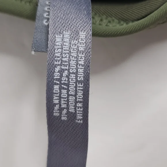 AERIE Army Green Bikini Top - Picture 4 of 5